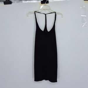 Intimately Free People Small  Black Ribbed Tank Dress